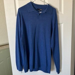 Murano men’s blue wool sweater